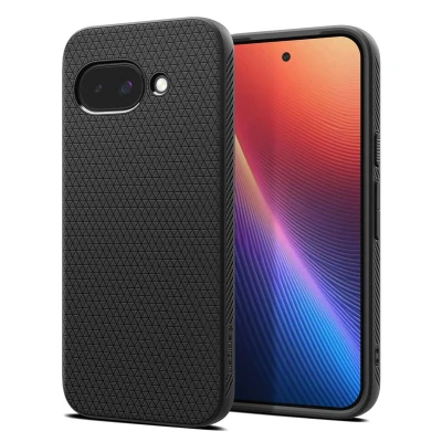 Abbildung von Spigen Liquid Air TPU Back Cover Schwarz Google Pixel 9a