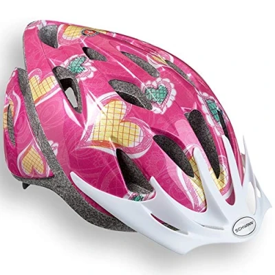 Abbildung von Schwinn Thrasher Fahrradhelm für Jungen und Mädchen, Kinder im Alter von 58 Jahren, Drehscheiben Sitzanpassung, leicht, Größe 5054 cm, Kinder, Pink