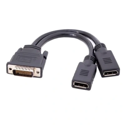 Abbildung von chenyang DMS 59Pin 1 auf 2 Displayport Splitter Verlängerungskabel für PC Grafikkarte