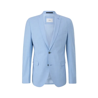 Abbildung von s.Oliver Black Label PURE Sakko, Herren, Größe: 106, Himmelblau