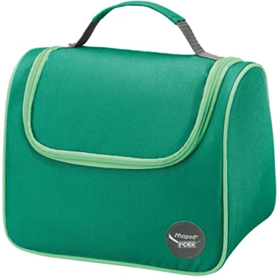 Abbildung von Maped PICNIK isolierte Lunch Tasche mit Reisverschluss ORIGINS KIDS grün Tragegriff