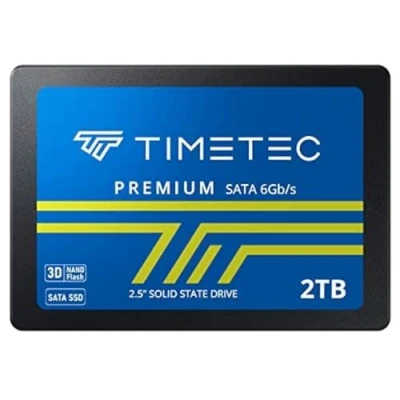 Abbildung von Timetec SSD 3D NAND QLC SATA III 6Gb/s 2,5 Zoll 7 mm (0,28 Zoll) Lesegeschwindigkeit bis zu 550 MB/s SLC Cache Performance Boost Internes Solid State Drive für PC Computer Desktop und Laptop (2TB)