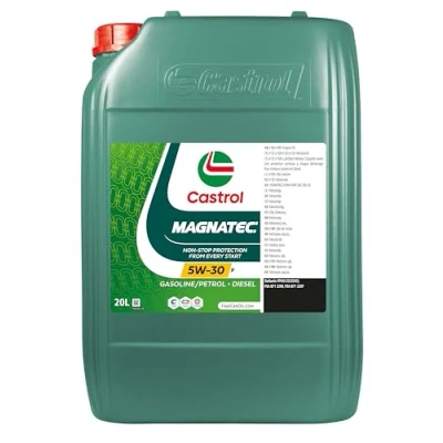 Abbildung von Castrol Magnatec P 5W 30 20l Motoröl 1612B3 PEUGEOT: 207 Hatchback, 2008 Estate, 208 I CITROËN: Relay II Van, C3 II, C4 Grand Picasso
