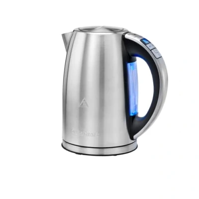 Abbildung von Cuisinart Multi Temp Wasserkocher Schnelles Aufkochen, 3KW Kabellos Edelstahl Finish 1,7L Fassungsvermögen Einstellbare Temperatur Abnehmbarer, waschbarer Anti Kalk Filter Silber