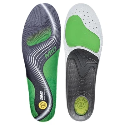 Abbildung von Sidas Unisex 3feet Activ&#039; Mid einlegesohlen Sohlen, Green Black, X Large EU