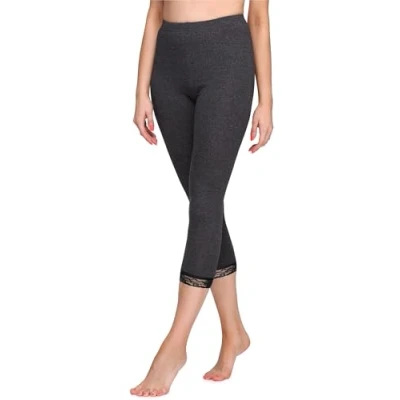 Abbildung von Merry Style Damen 3/4 Leggings MS10 290(Dunkelmelange, XL)