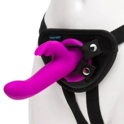 Abbildung von Strap on Set „Vibrating On“, mit Vibrationsfunktion