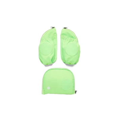 Abbildung von ergobag Fluo LED Seitentaschen Set Grün