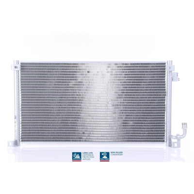 Abbildung von NISSENS 94599 Klimakondensator ohne Trockner Aluminium 584 R 134a
