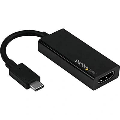 Abbildung von StarTech.com USB C auf HDMI Adapter (USB Thunderbolt 3 kompatibel, Kabel mit UHD 4K bei 60 Hz)