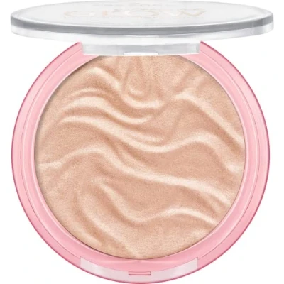 Abbildung von essence gimme GLOW luminous highlighter, Nr. 10, sofortiges Ergebnis, strahlend, schimmernd, vegan, ölfrei, ohne Parfüm, Alkohol, 1er Pack (9g)