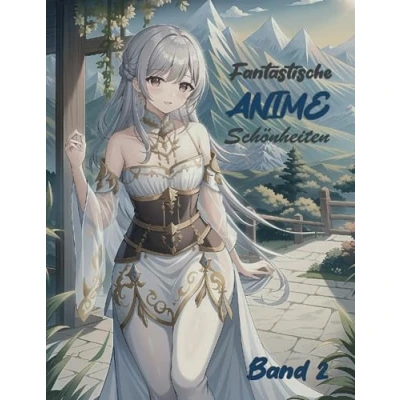 Abbildung von Fantastische Anime Schönheiten Malbuch für Erwachsene Band 2: 50 wunderschöne und Manga Frauen Motive