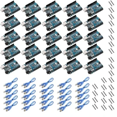 Abbildung von AZDelivery 25 x Mikrocontroller Board AZ ATmega328 mit USB Kabel inklusive E Book!