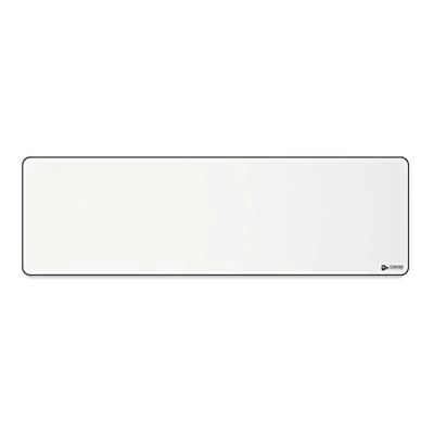 Abbildung von Glorious Gaming Cloth Mousepad (Übergröße) Gesteppte Ränder, Glatte Oberfläche für Speed &amp; Control, rutschfeste Gummibasis, waschmaschinenfest, groß (910 x 280 3mm) Weiß