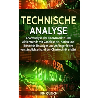 Abbildung von Technische Analyse: Chartanalyse der Finanzmärkte und Aktientrends mit Candlesticks. Aktien Börse für Einsteiger Anfänger leicht verständlich anhand Charttechnik erklärt