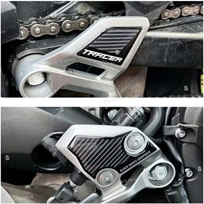 Abbildung von 3D Harz Aufkleber, kompatibel mit Yamaha Tracer 900 (Absatzschutz)