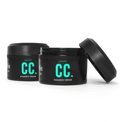 Abbildung von Muc Off Luxus Chamois Creme für Sportler 250 ml, 2 Pack Antibakterielle, Feuchtigkeitsspendende Anti Scheuer Hautcreme Wundschutzcreme Radsport