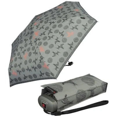Abbildung von Knirps Mini Taschenschirm Travel Christina Grey