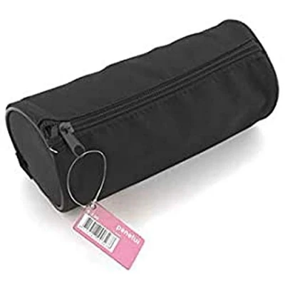 Abbildung von Federmäppchen rund, 20,5x8,5cm schwarz
