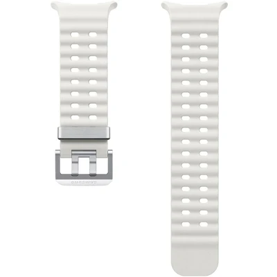Abbildung von Marine Armband für die Samsung Galaxy Watch Ultra White Sand Silikon Band Weiß