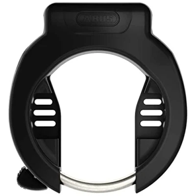 Abbildung von ABUS Rahmenschloss PRO Amparo 4750X NR Fahrradschloss für großen Raddurchlauf geeignet E Bikes, Scooter und Fahrräder 8,5 mm Sicherheitslevel 9 Schwarz