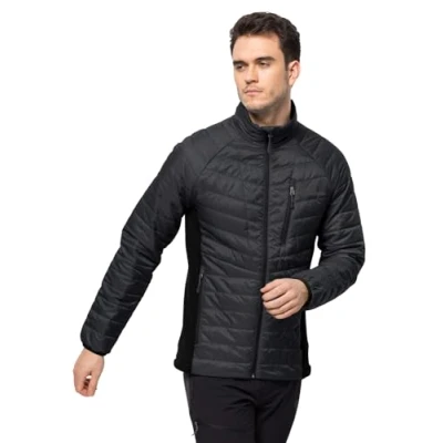 Abbildung von Jack Wolfskin Routeburn PRO INS JKT M Winterjacke, Herren, Größe: Large, Black