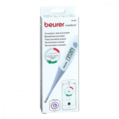 Abbildung von Beurer Ot20 Basalthermometer+zyklus app Ovy