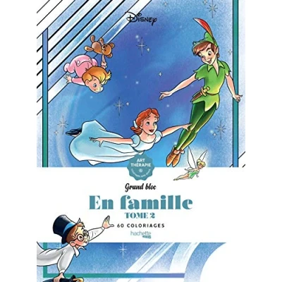 Abbildung von Grands blocs Disney En famille Tome 2: 60 coloriages
