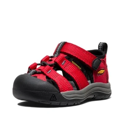 Abbildung von Keen Newport H2 Unisex Trekkingsandale für Kinder, Größe: 27/28, Ribbon red/gargoyle Schuhe