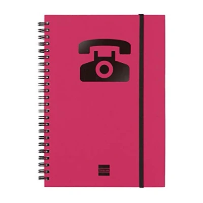 Abbildung von Finocam Magentafarbenes Telefonbuch