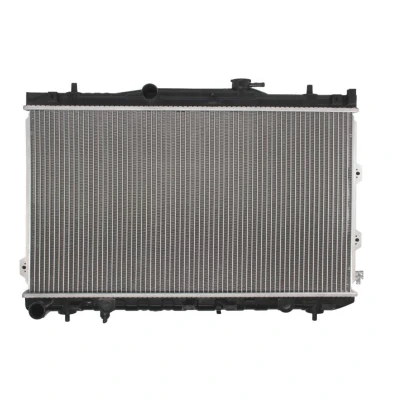 Abbildung von THERMOTEC D70313TT Kühler, Motorkühlung Kupfer, Kunststoff für Fahrzeuge mit/ohne Klimaanlage 375 668 16 Schaltgetriebe Kühlrippen gelötet