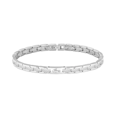 Abbildung von Lacoste Metropole Unisex Armband silvercoloured, Größe: One Size, Silver coloured