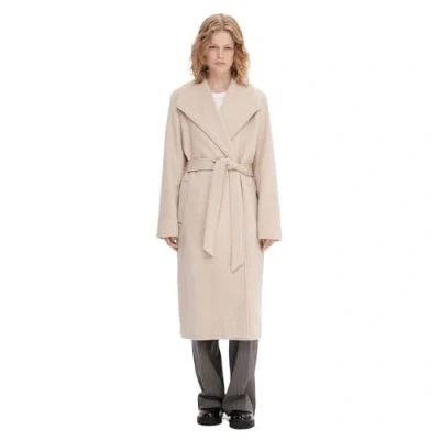 Abbildung von Selected Femme Slfrosa COAT Klassischer Mantel, Damen, Größe: 36, Sandshell melange