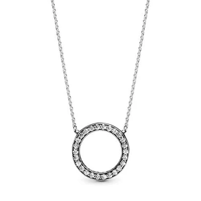 Abbildung von PANDORA Damen Logo Kette mit Anhänger 590514CZ 45
