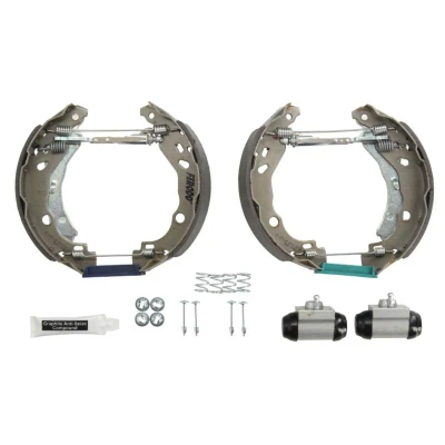 Abbildung von FERODO MAXI KIT FMK608 Bremsensatz, Trommelbremse mit Radbremszylinder PEUGEOT: 208 I Hatchback