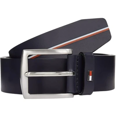 Abbildung von Tommy Hilfiger Smooth Gürtel, Herren, Größe: 85, Space blue
