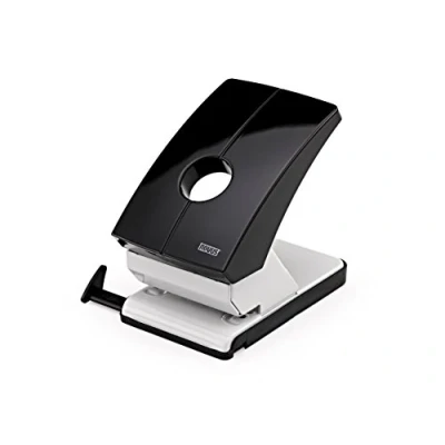 Abbildung von Novus B 260 Registraturlocher (2 fach Metall Locher für 60 Blatt, Lochabstand: 80 mm) anthrazit