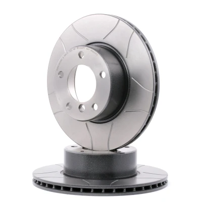 Abbildung von BREMBO MAX LINE 09.6924.75 Bremsscheibe 296 22 5 innenbelüftet, geschlitzt beschichtet hochgekohlt mit Schrauben BMW: Saloon, Touring