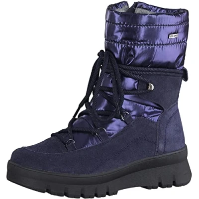 Abbildung von Tamaris Comfort Plateaustiefelette, Damen, Größe: 37, Navy Schuhe