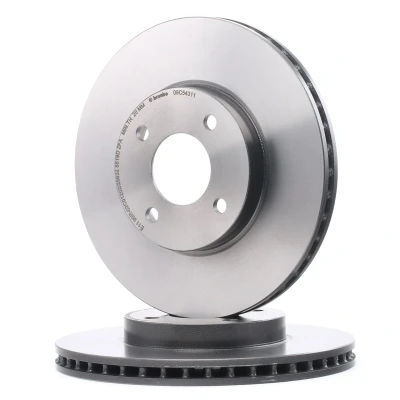 Abbildung von BREMBO COATED DISC LINE 09.C543.11 Bremsscheibe 260 22 4 innenbelüftet beschichtet NISSAN: MICRA