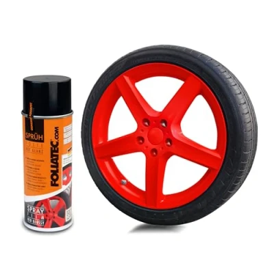 Abbildung von Foliatec Spray Film (Sprühfolie) rot glänzend 1x400ml