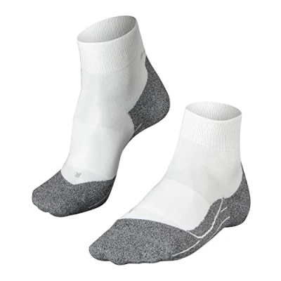 Abbildung von FALKE Herren Laufsocken RU4 Light Performance Short M Sso Lyocell Funktionsmaterial antiblasen 1 Paar, Weiß White Mix 2020, 44 45