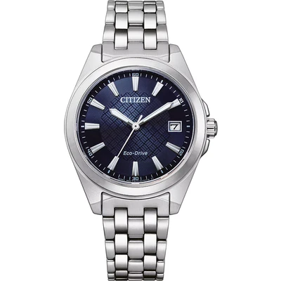 Abbildung von CITIZEN Herren Analog Quarz Uhr mit Edelstahl Armband EO1210 83L, Silber