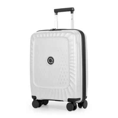 Abbildung von Hauptstadtkoffer Kotti leichtes Handgepäck 55x40x20, Koffer PP (Recycelt) Bordgepäck Trolley Flugzeug Handgepäckkoffer nachhaltig, TSA, Off White