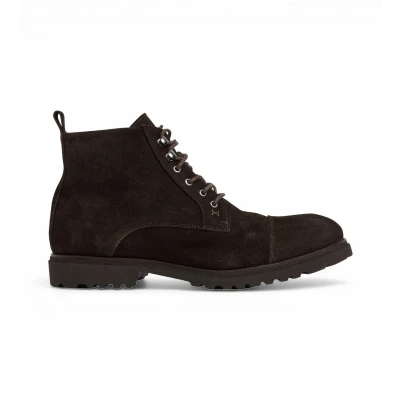 Abbildung von Hackett London Laceup Boots Hudson Schnürstiefelette, Herren, Größe: 41, Chocolate brown - Schuhe