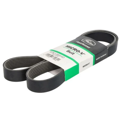 Abbildung von GATES 8PK1385HD Keilrippenriemen 1385 8 Polyester, EPDM (Ethylen Propylen Dien Kautschuk)