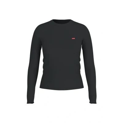 Abbildung von Levi&#039;s Damen PL Essential LS Tee T Shirt, Caviar, XL