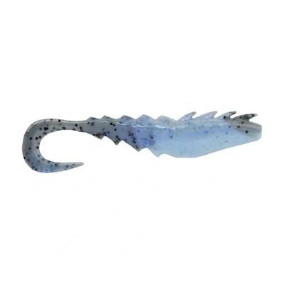 Abbildung von Berkley Gulp! Nemesis Prawn Curl Tail 3in Shad (5 Stück) Natural Shrimp Gummifisch