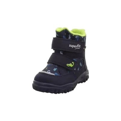 Abbildung von Superfit HUSKY1 Snowboot/Winterstiefel für Kinder, Größe: 19, Blau/hellgrün Schuhe