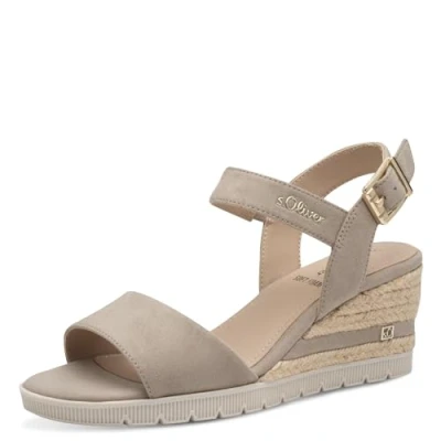 Abbildung von s.Oliver Espadrille, Damen, Größe: 40, Light taupe Schuhe